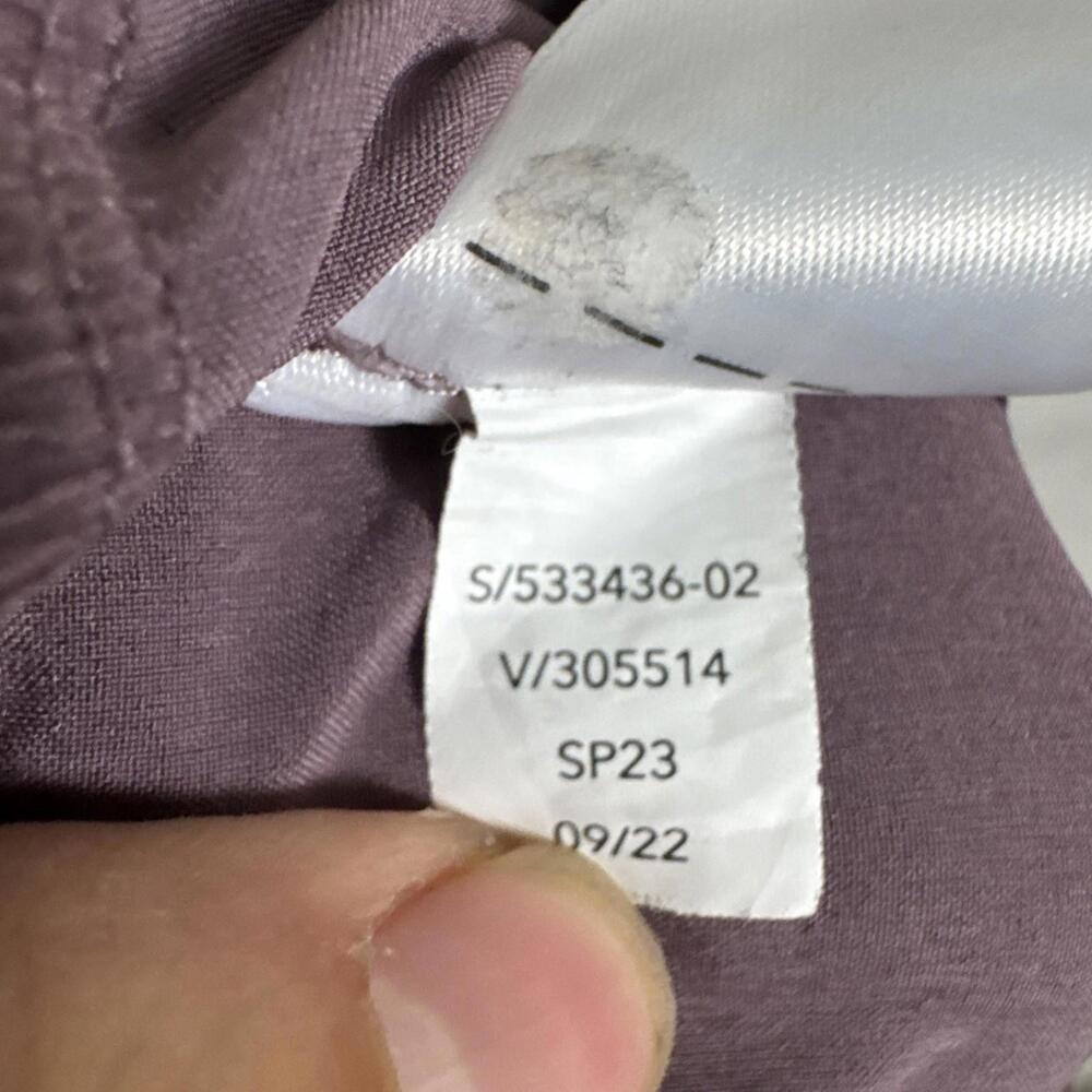 Athleta Purple Wide-Leg Track Pants - Picture 9 of 13